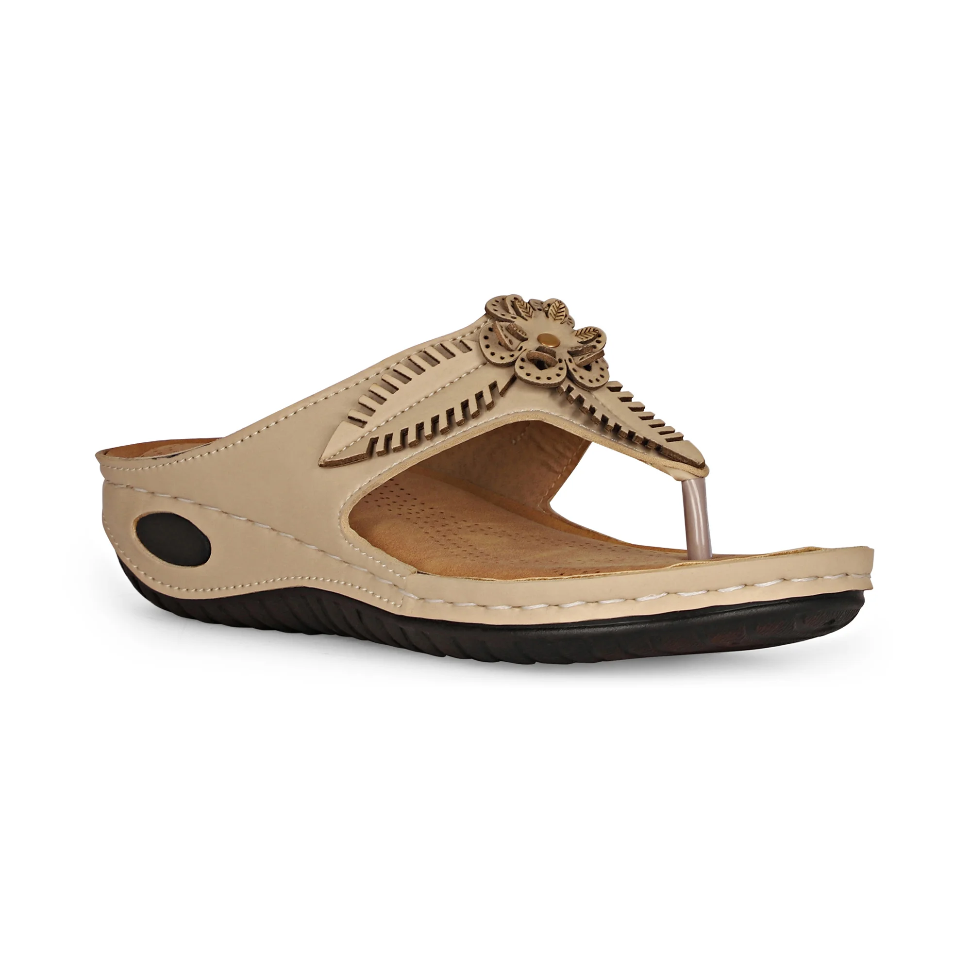 Buy Dia One Brown Orthopedic Sandal PU Sole MCP Insole Diabetic Footwear  for Women Online at Best Prices in India - JioMart.