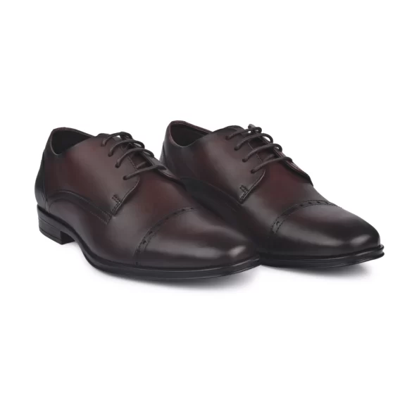 feetfirst Brown Formal Shoes for men