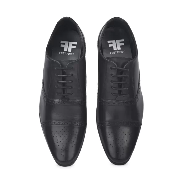 Black Lace up Formal Shoes