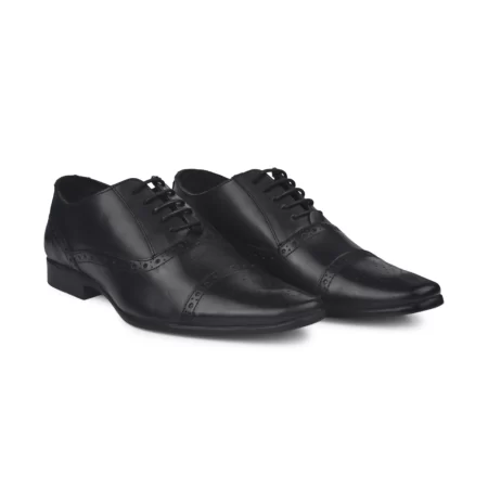 FeetFirst Black Formal Shoes