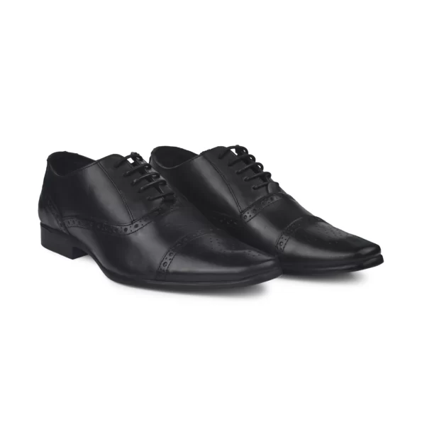 FeetFirst Black Formal Shoes