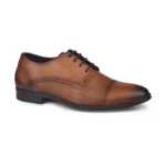 feetfirst Tan Formal Shoes for men