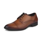 feetfirst Tan Formal Shoes for men