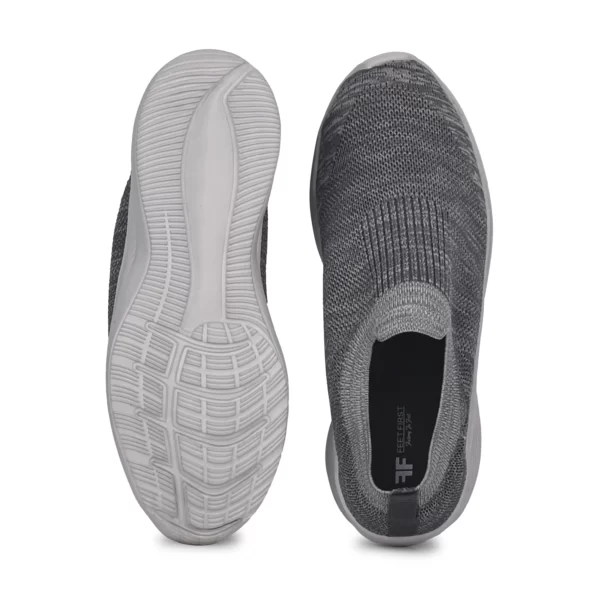 Fuel Men Grey Running Shoes
