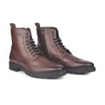 FeetFirst brown High Ankle Boots for men