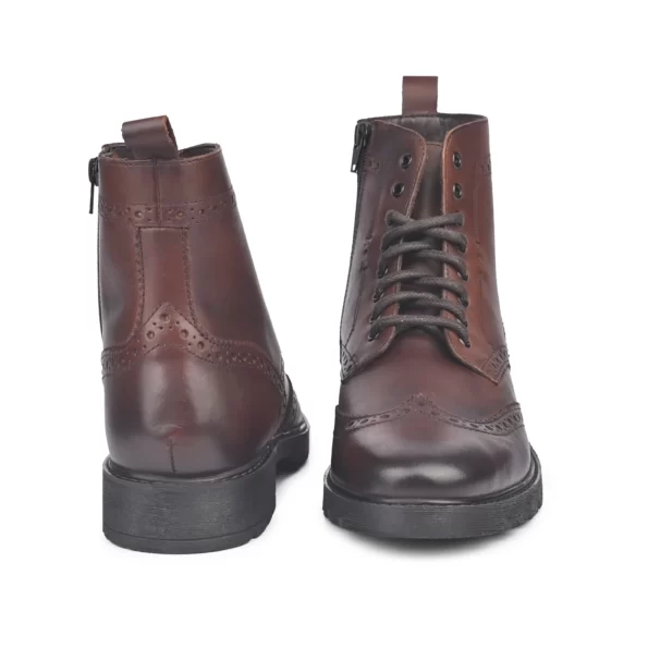 FeetFirst brown High Ankle Boots for men