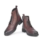 FeetFirst brown High Ankle Boots for men