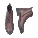 FeetFirst brown High Ankle Boots for men