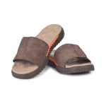 FeetFirst Mens Flip Flop Brown