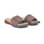 FeetFirst Mens Flip Flop Brown