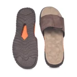 FeetFirst Mens Flip Flop Brown