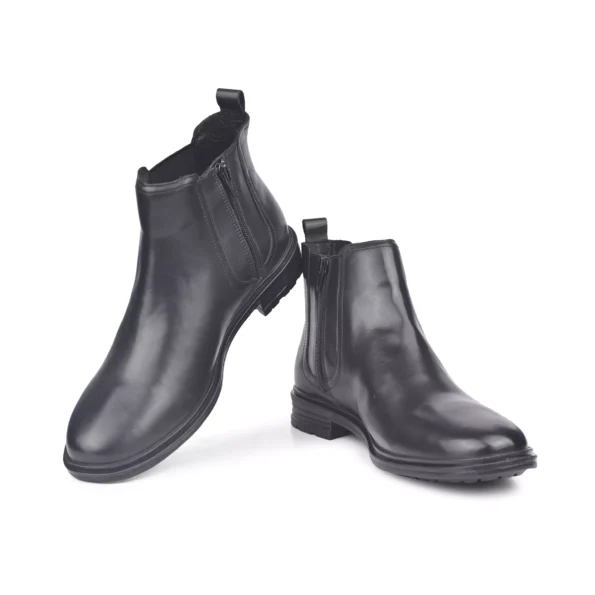 FeetFirst Chelsea Black Boot